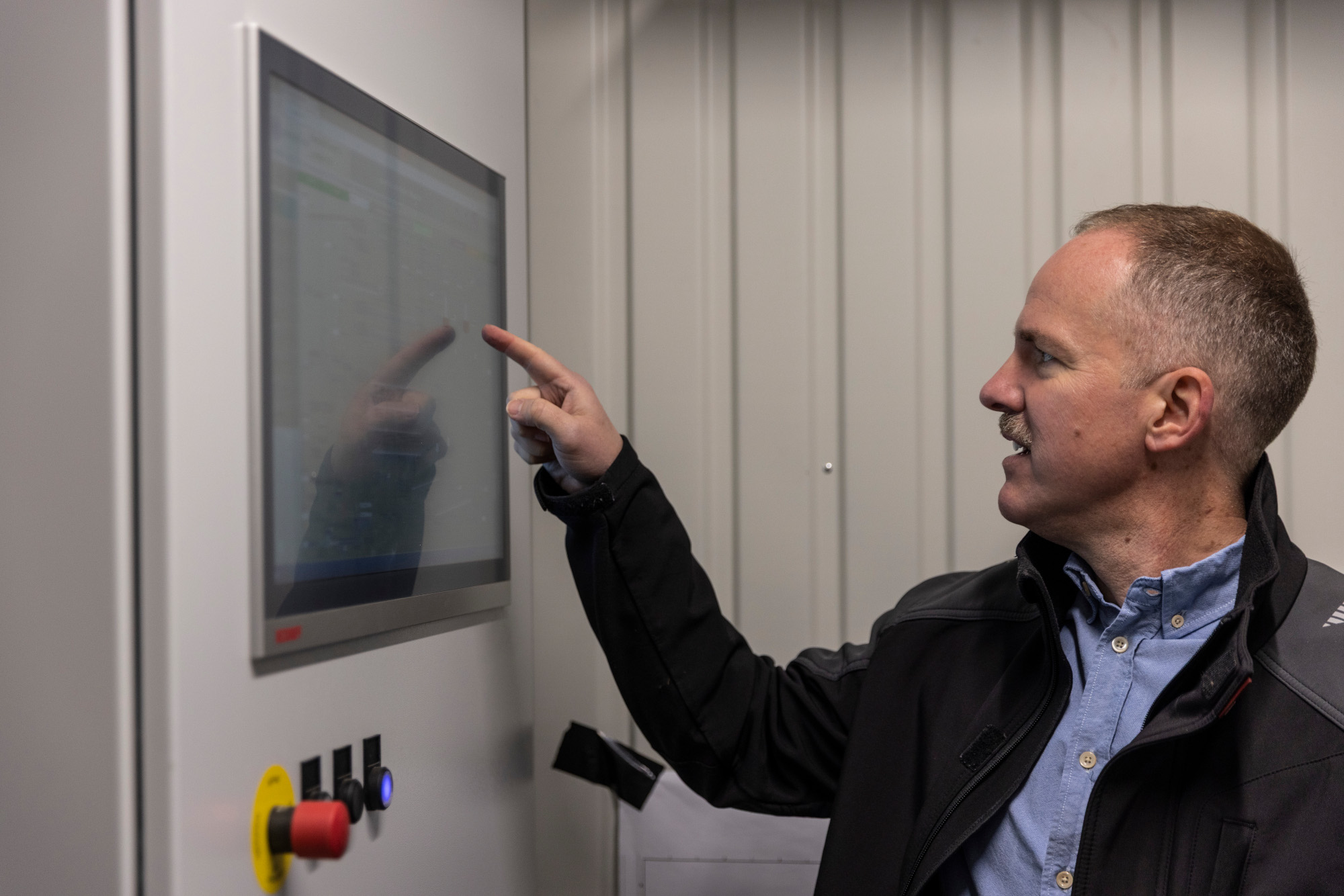 Steuerung Pyrolyseanlage